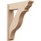 Ekena Millwork 8-in W x 30-in D x 38-in H Funston Trad Rough Cedar Woodgrain TimberThane Outlooker, Primed Tan OUTUR080X30X38FST04RCPR - alternate 1